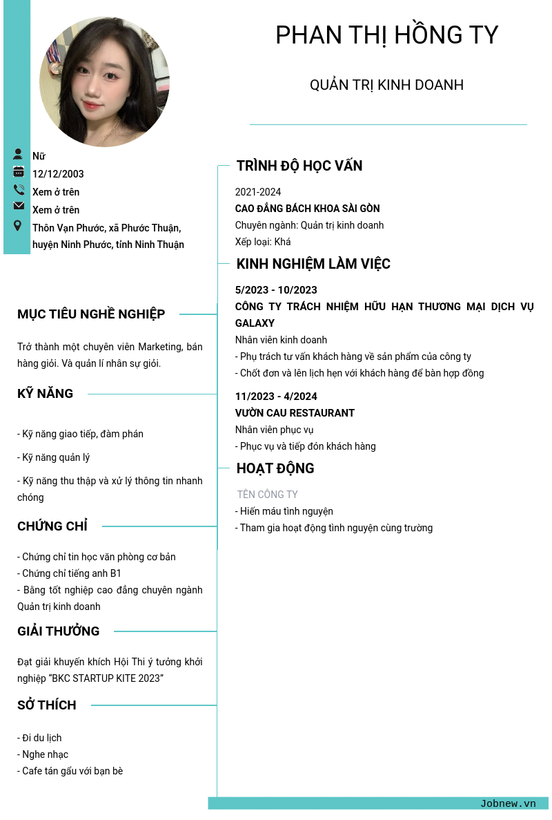 cv