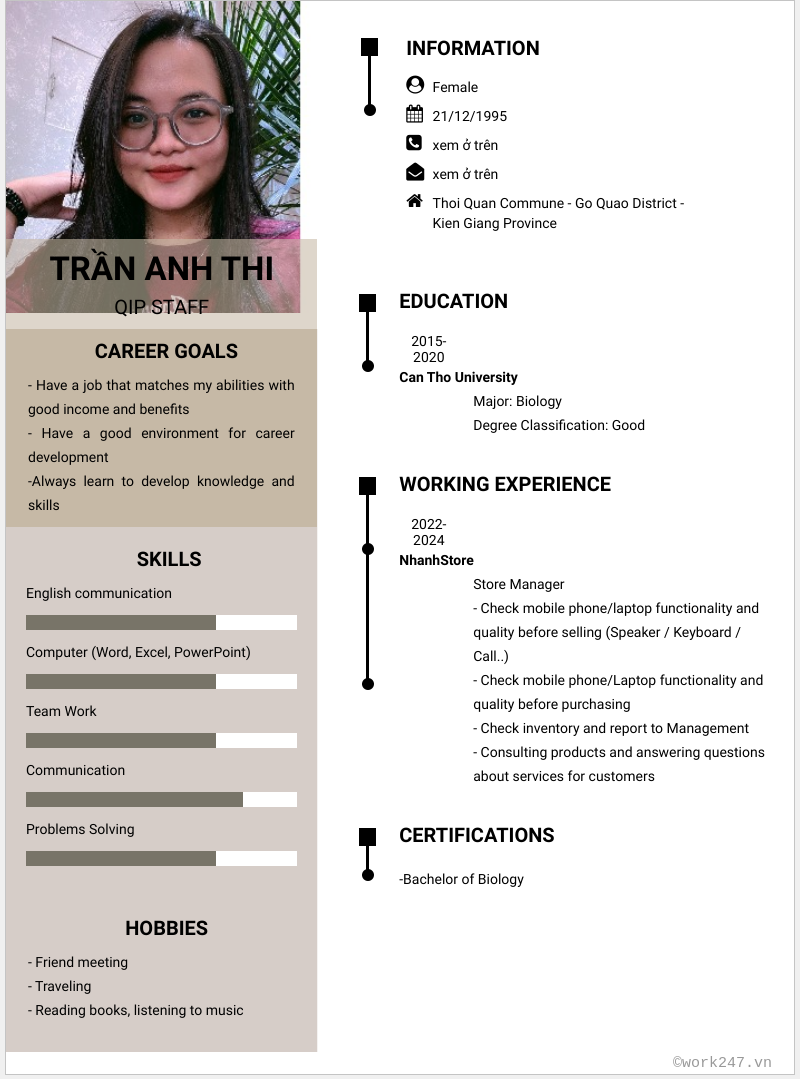 cv