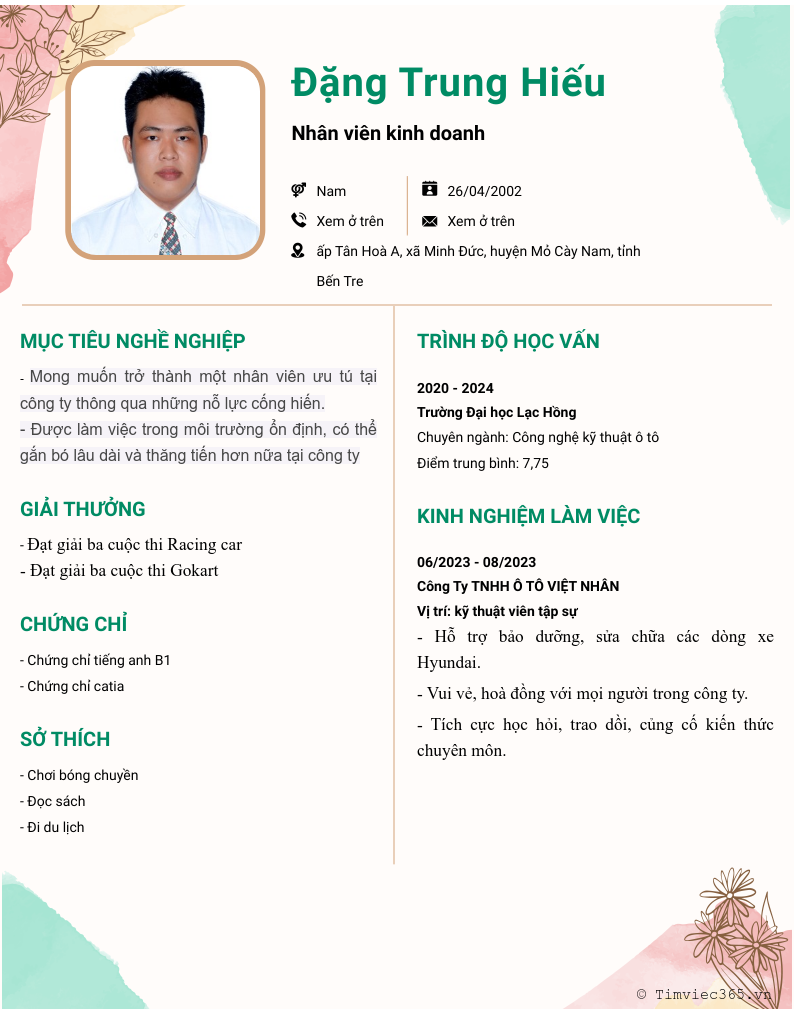 cv