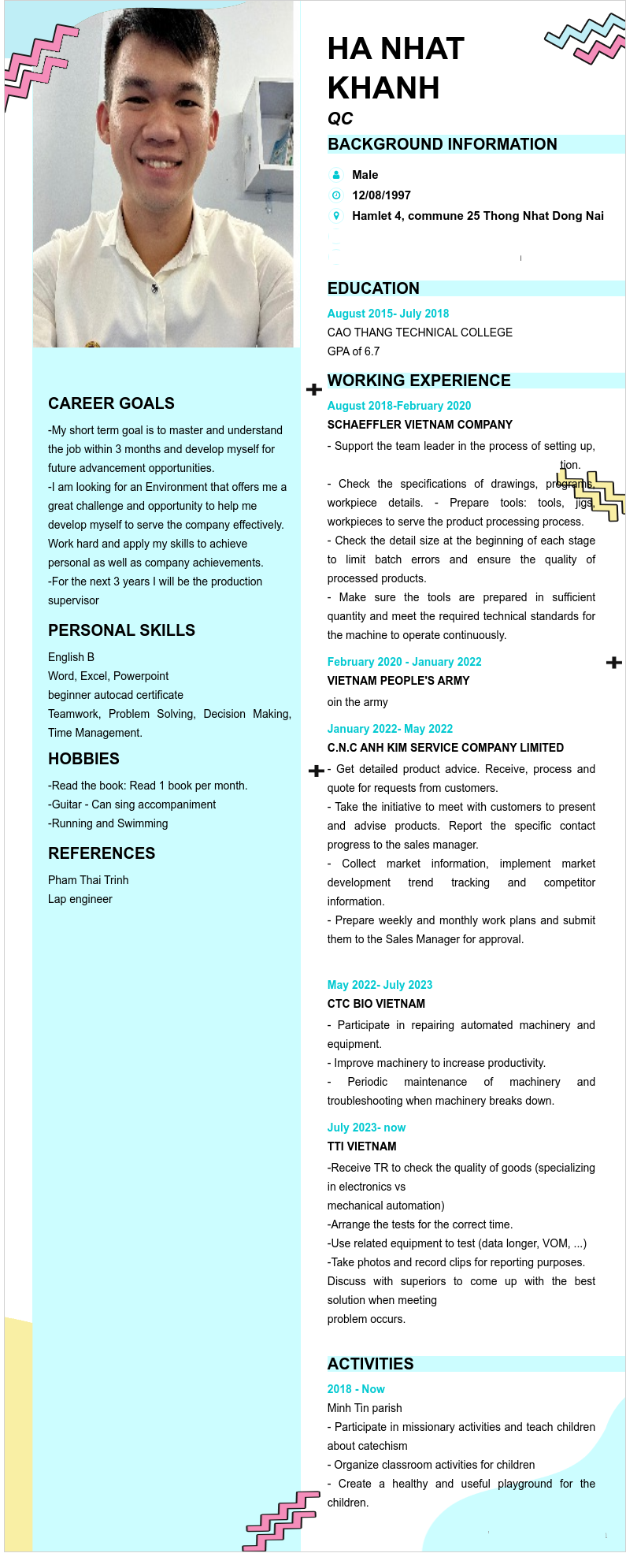 cv