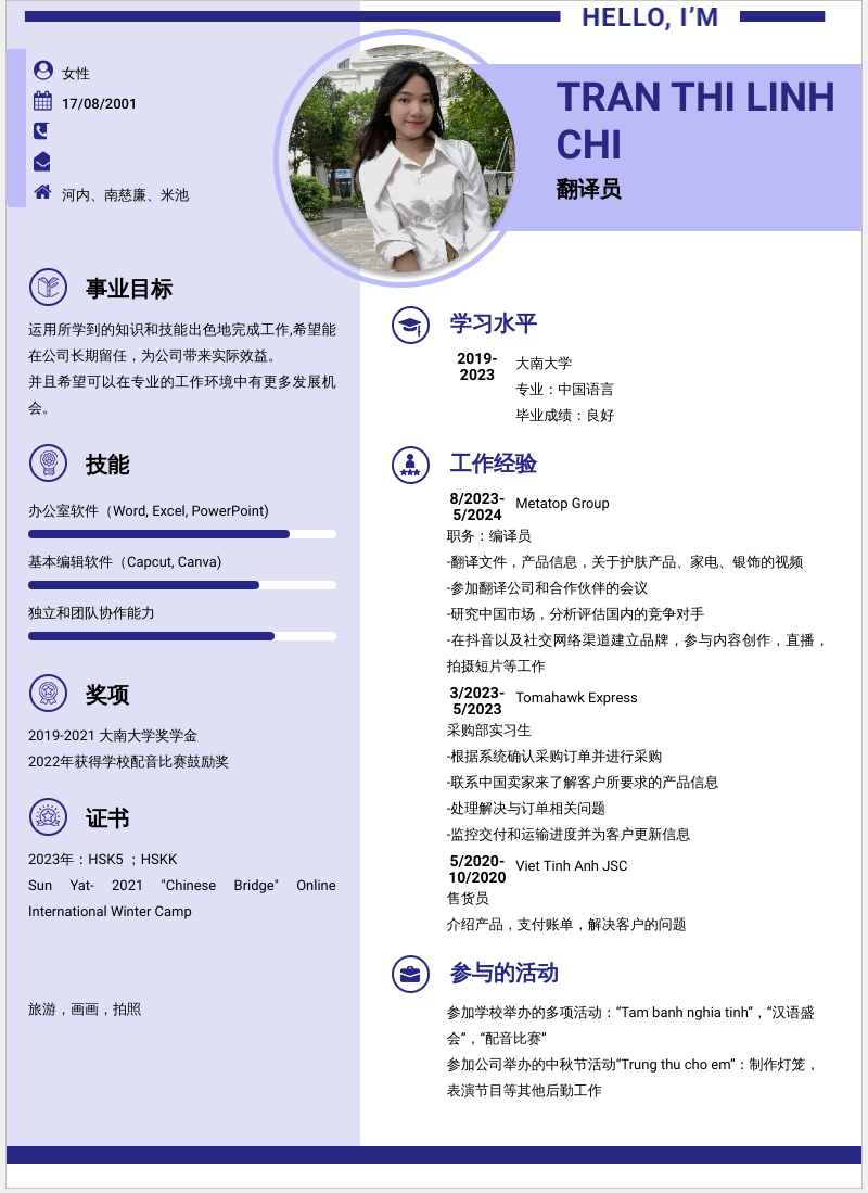 cv