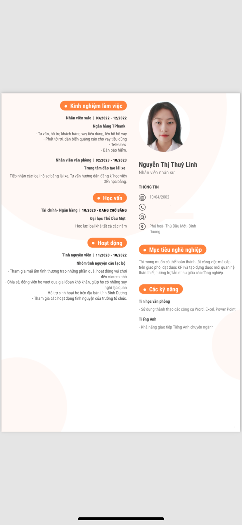 cv