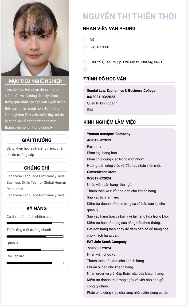 cv
