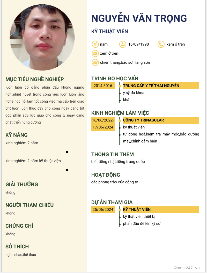 cv