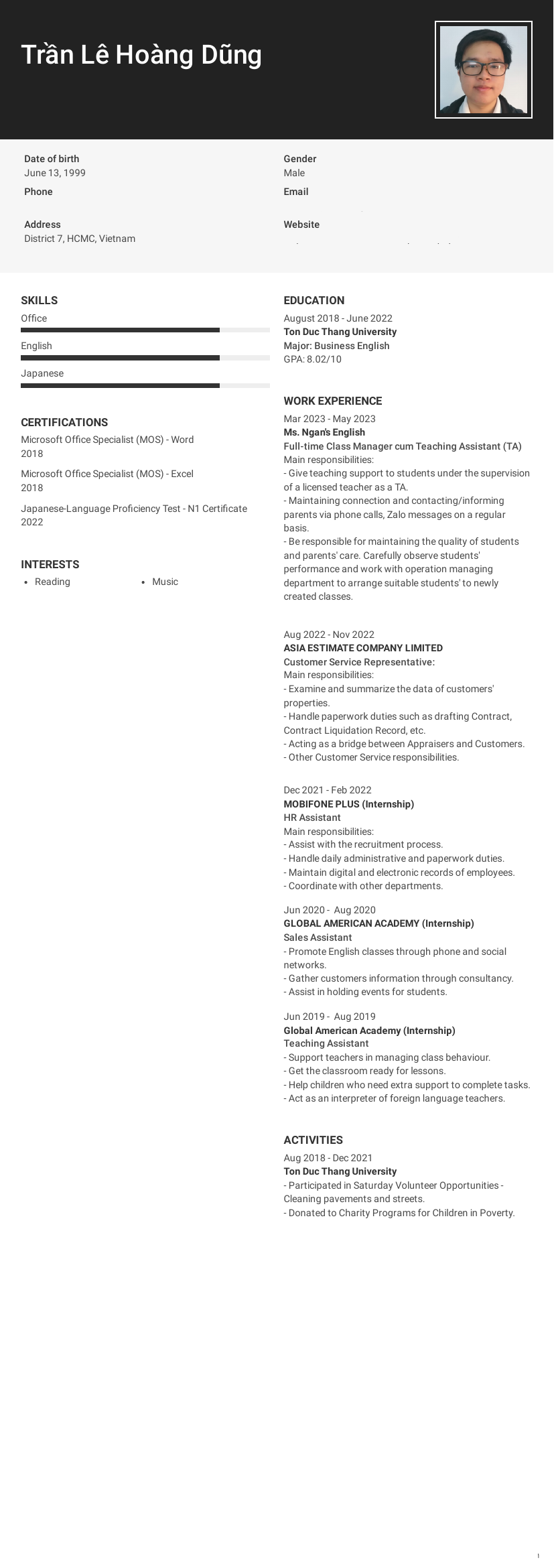 cv