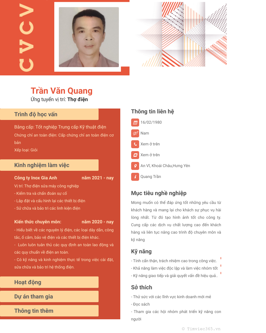cv