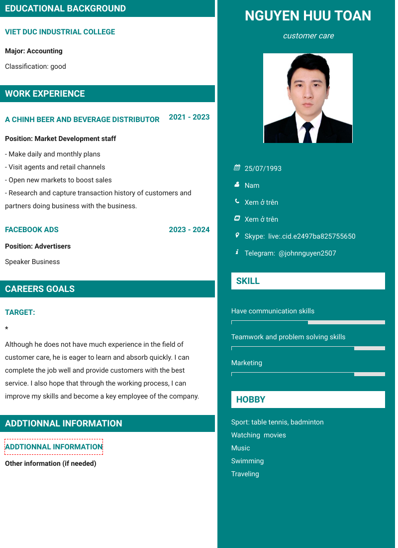 cv