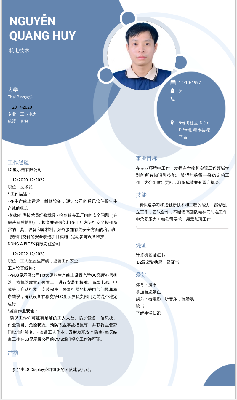 cv
