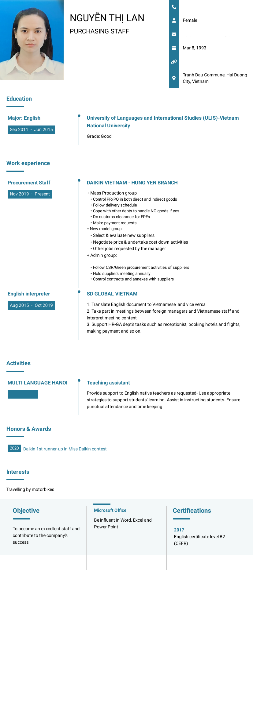cv