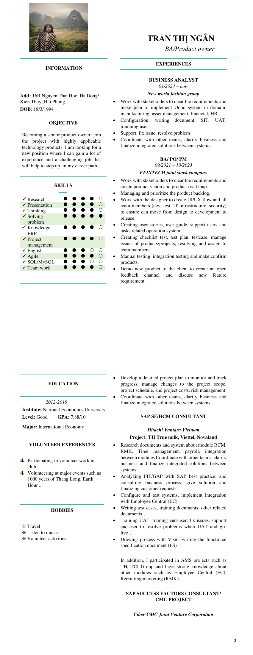 cv