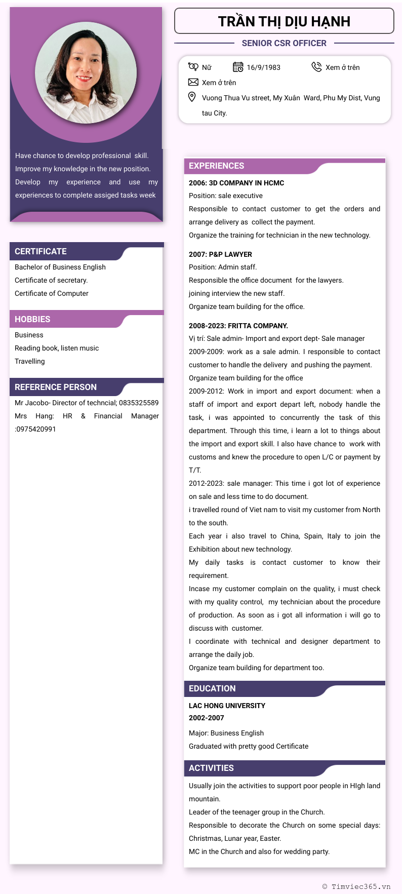 cv