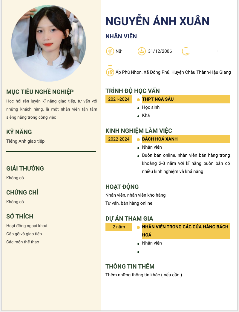 cv