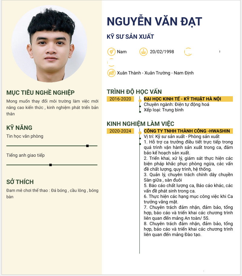 cv