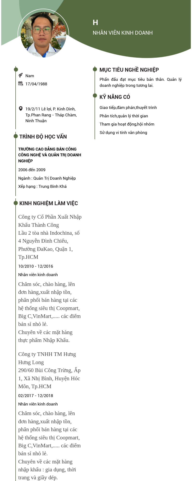 cv