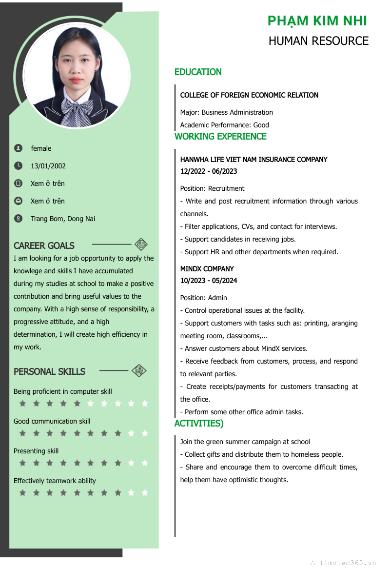 cv