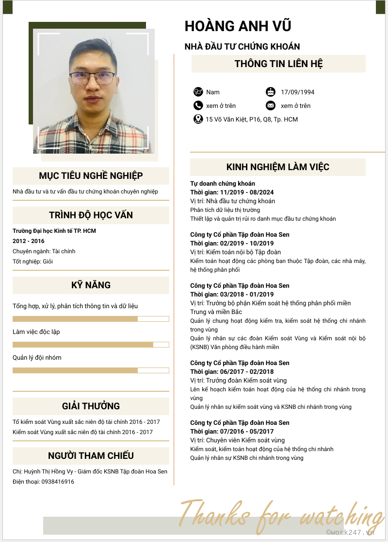cv
