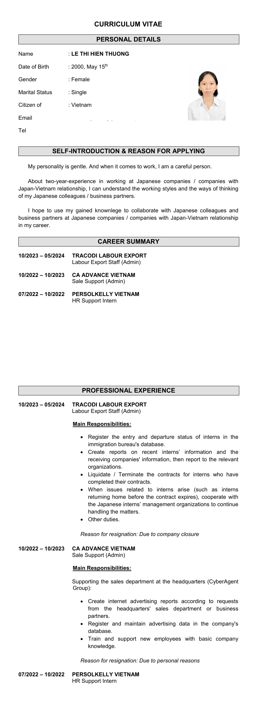 cv