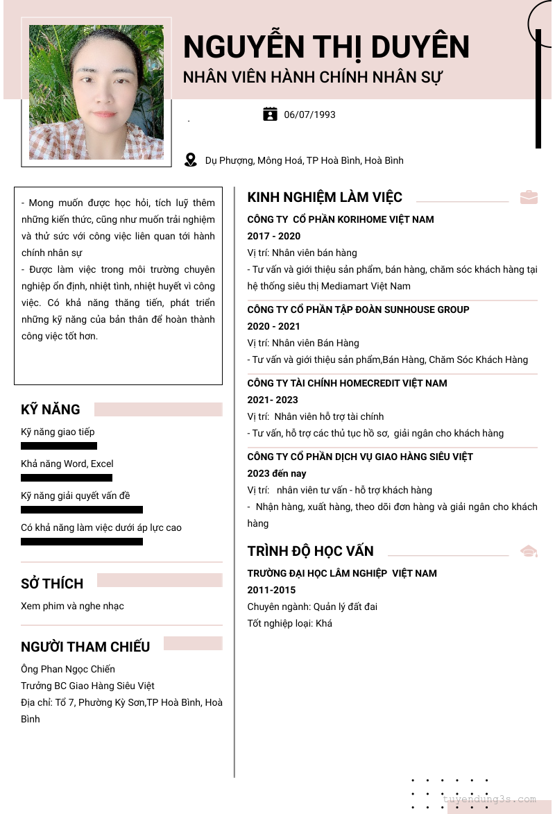 cv