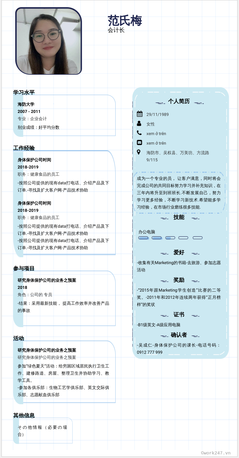 cv