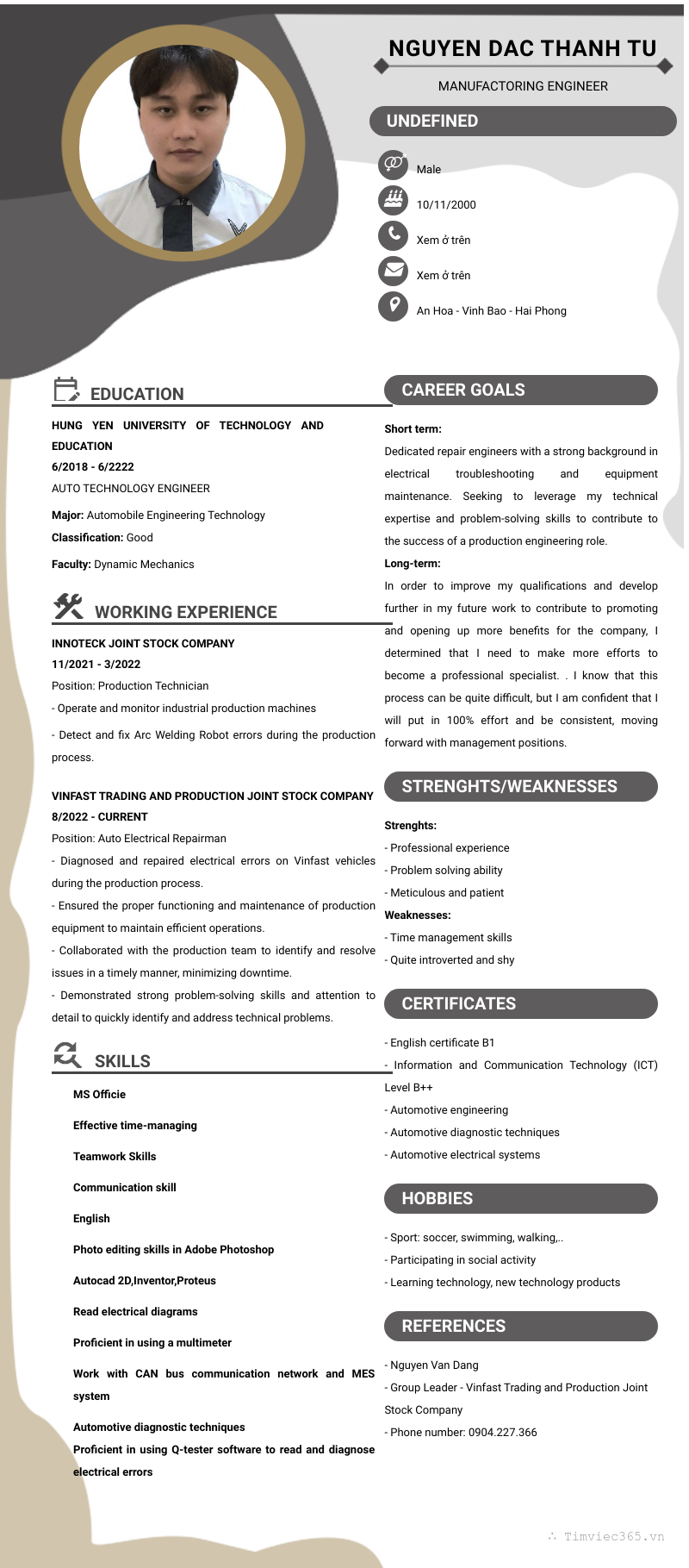 cv