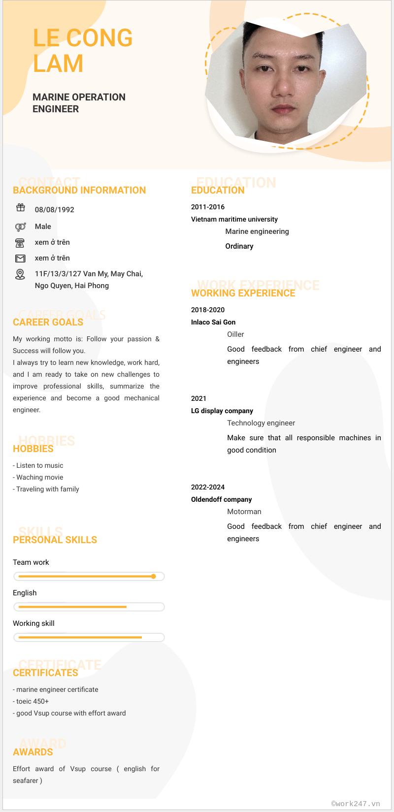 cv