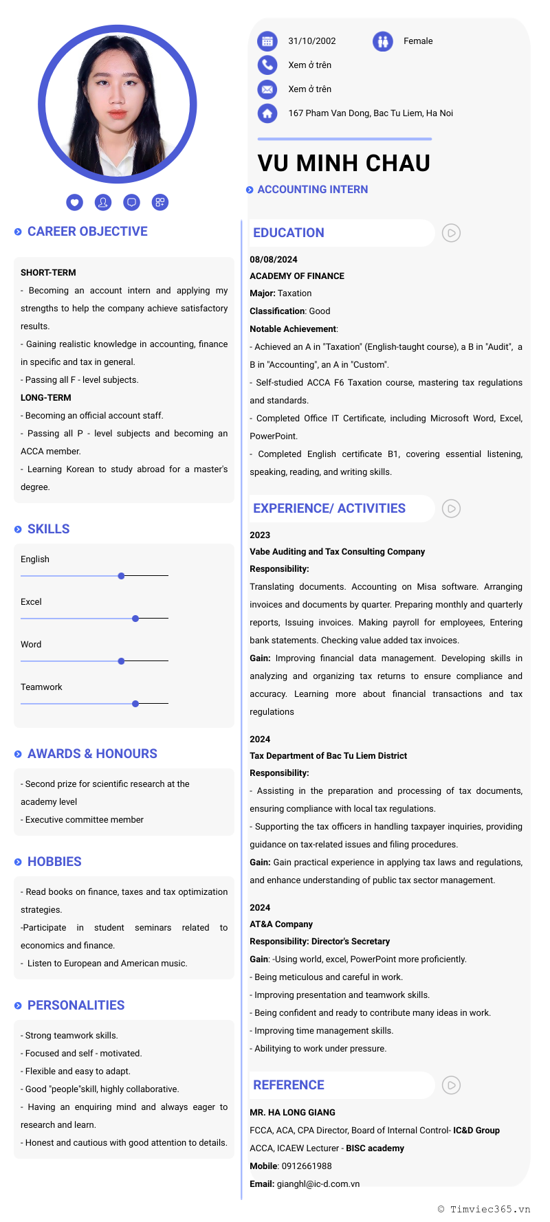 cv