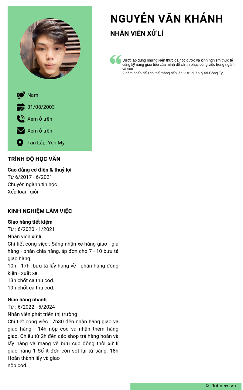 cv