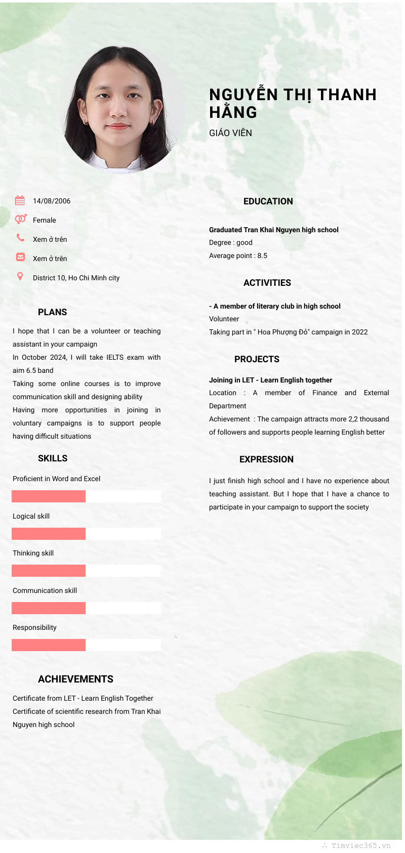 cv