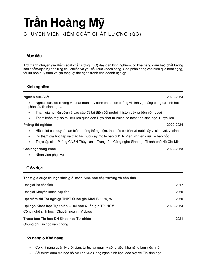 cv