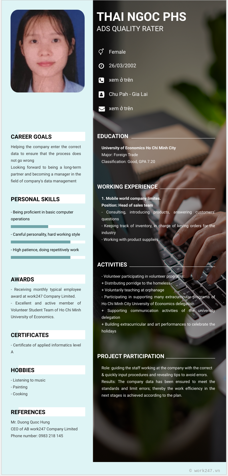 cv