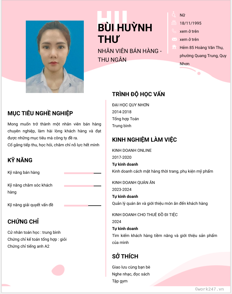 cv