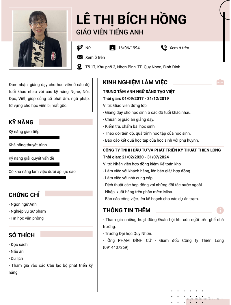 cv