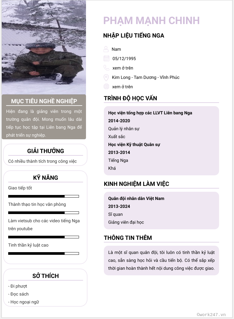cv