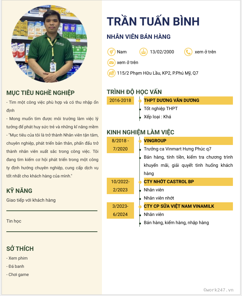 cv