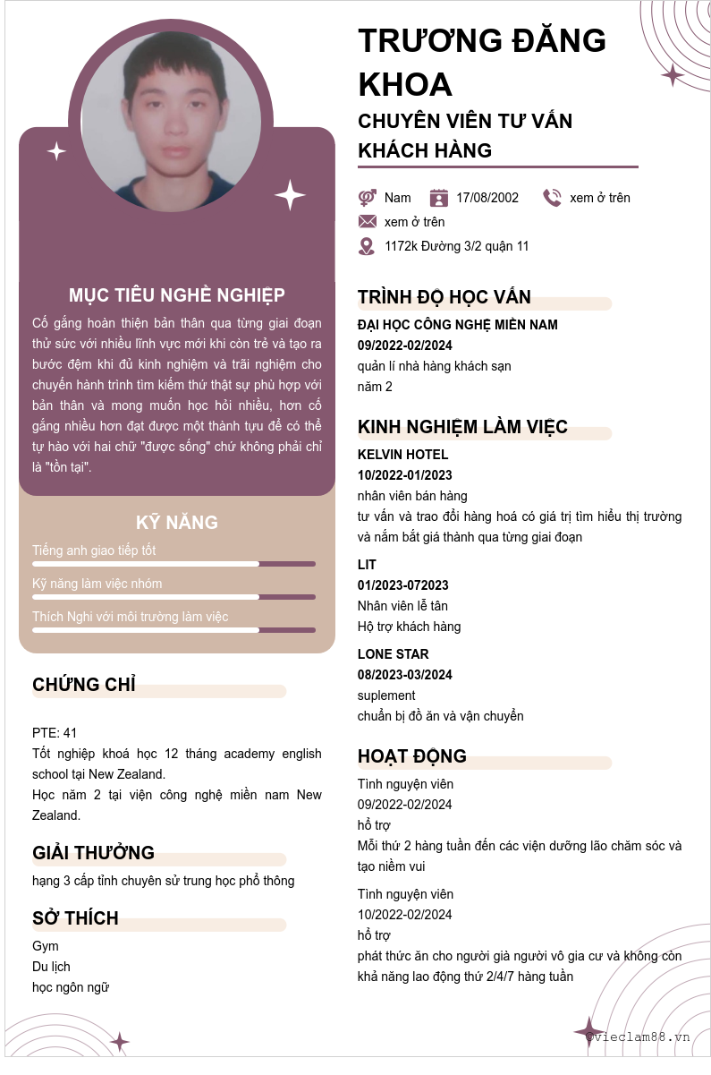 cv