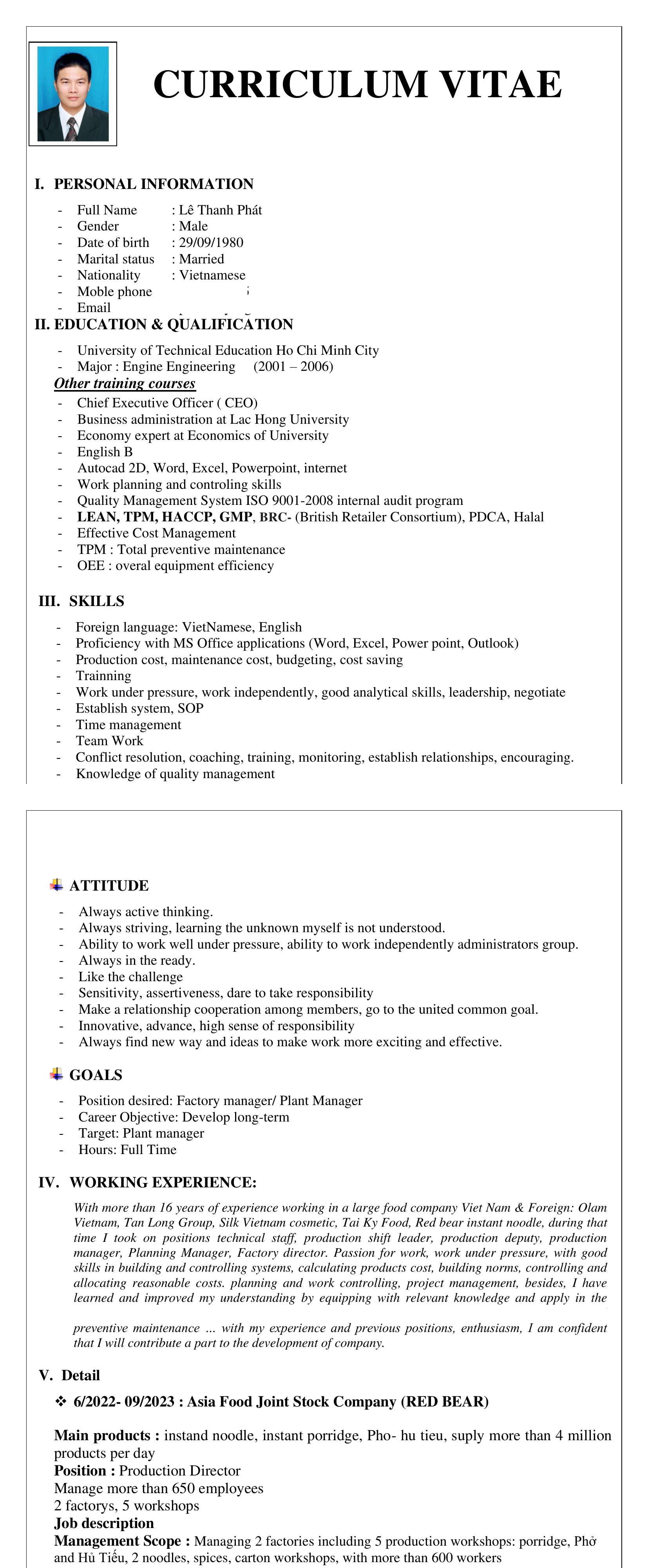 cv
