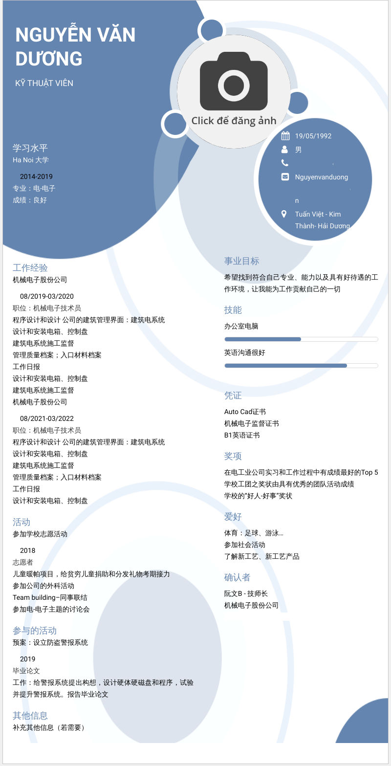 cv