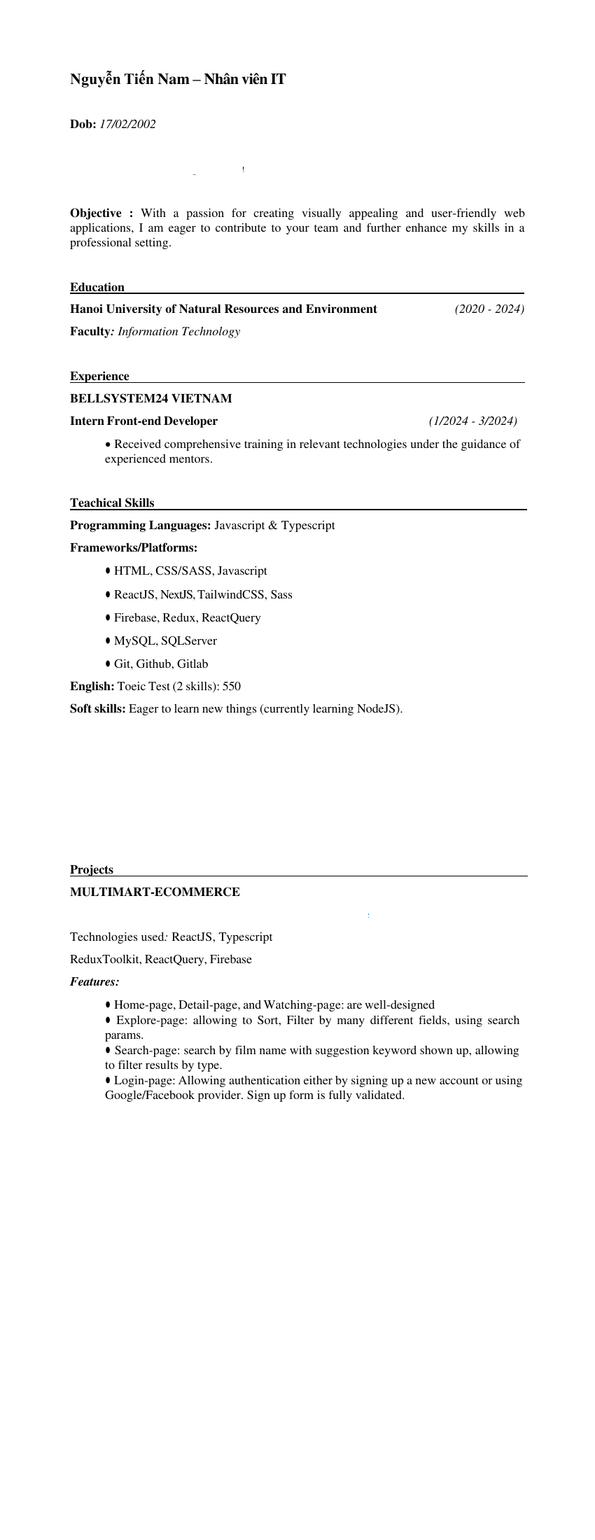 cv