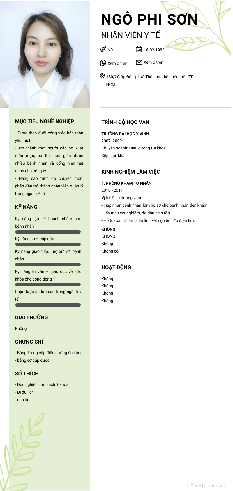 cv