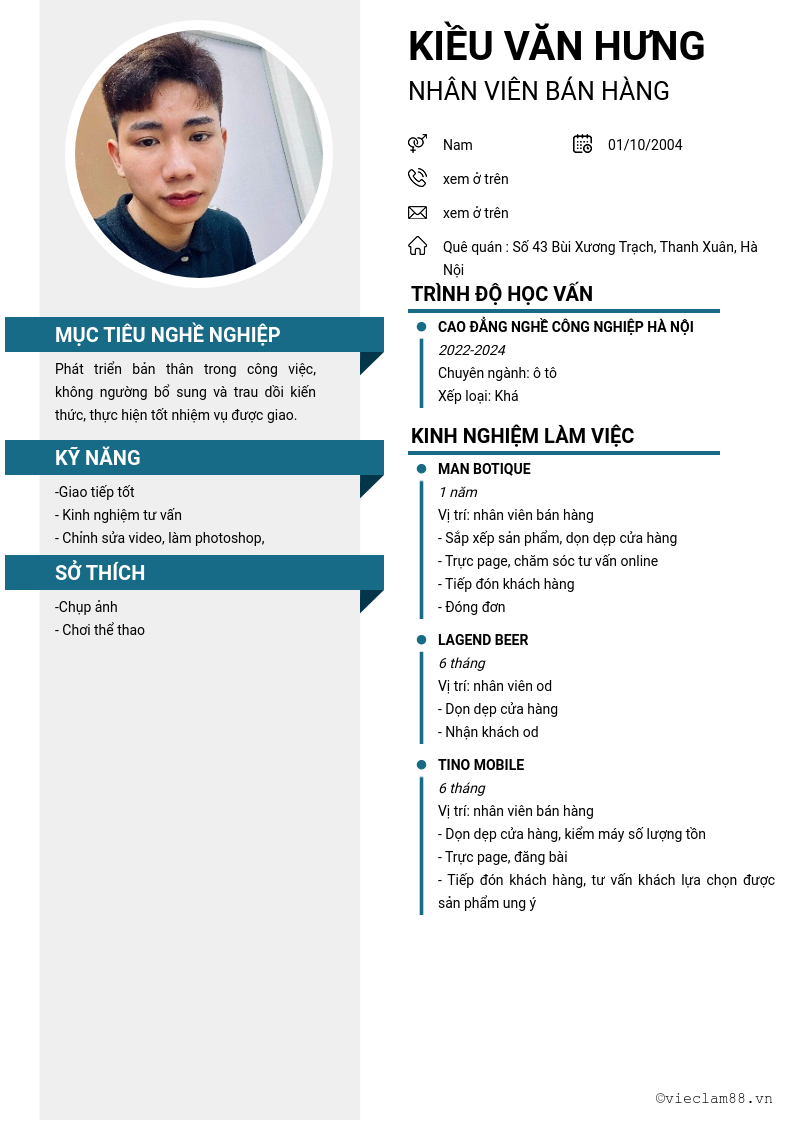 cv