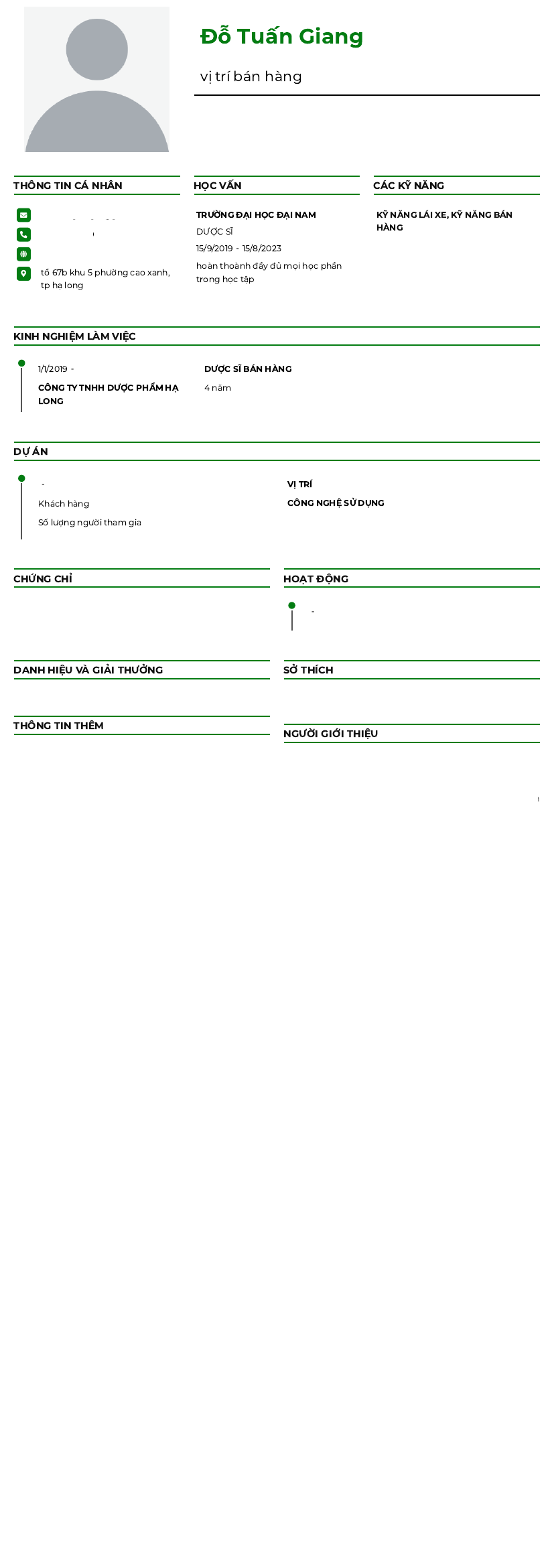 cv