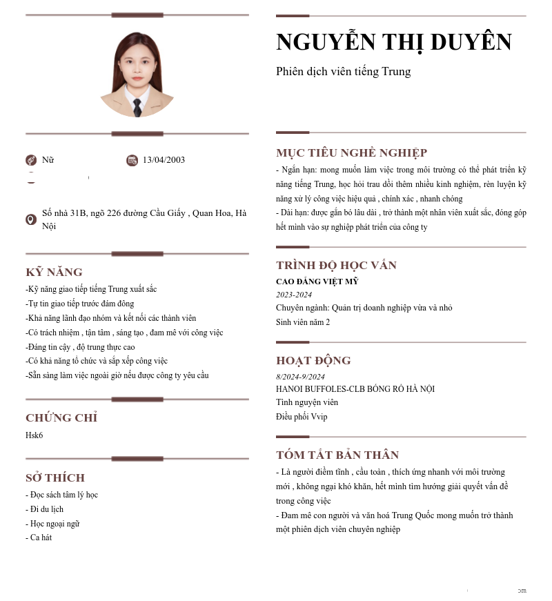 cv