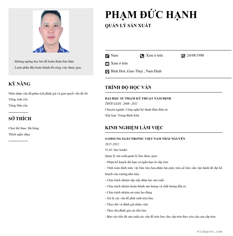 cv