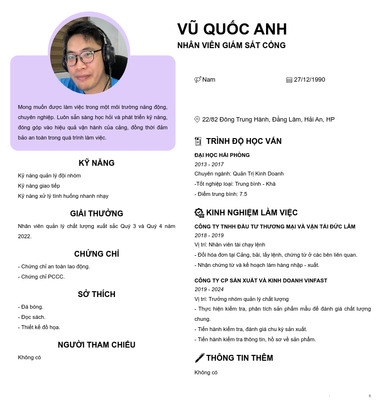 cv