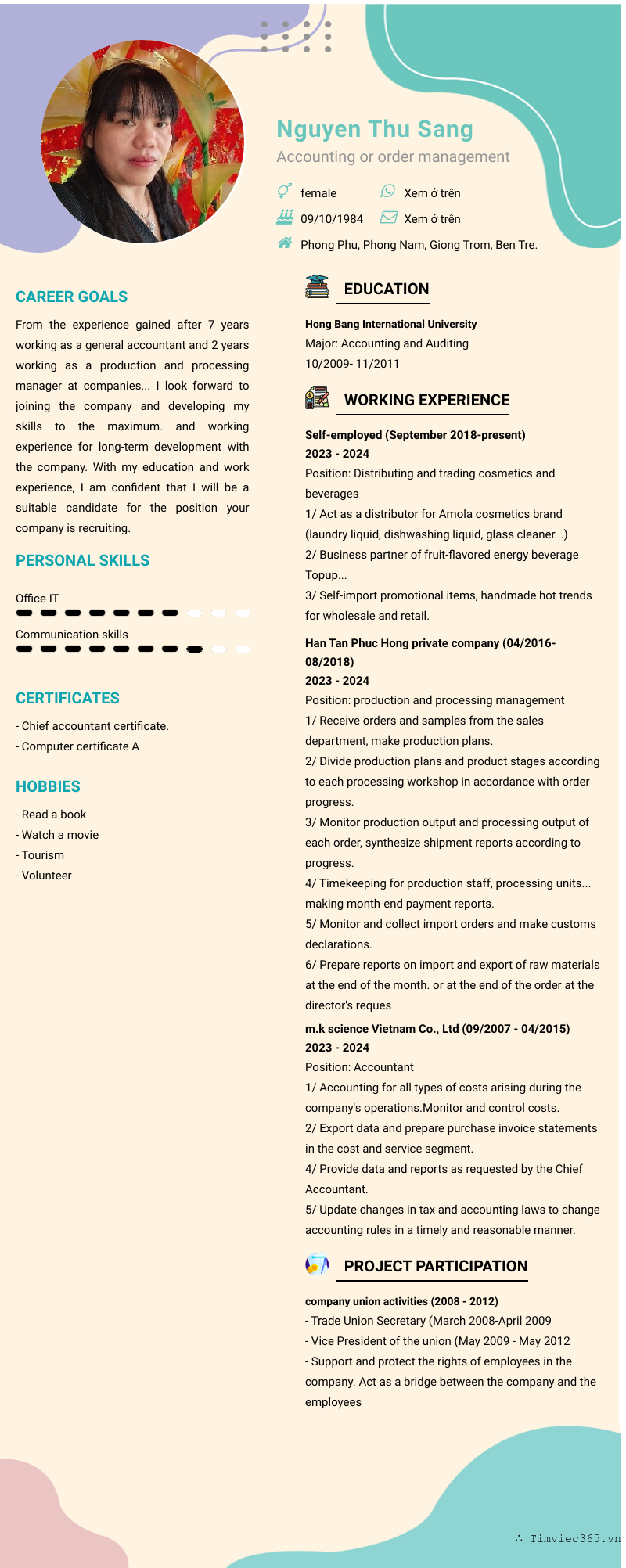 cv