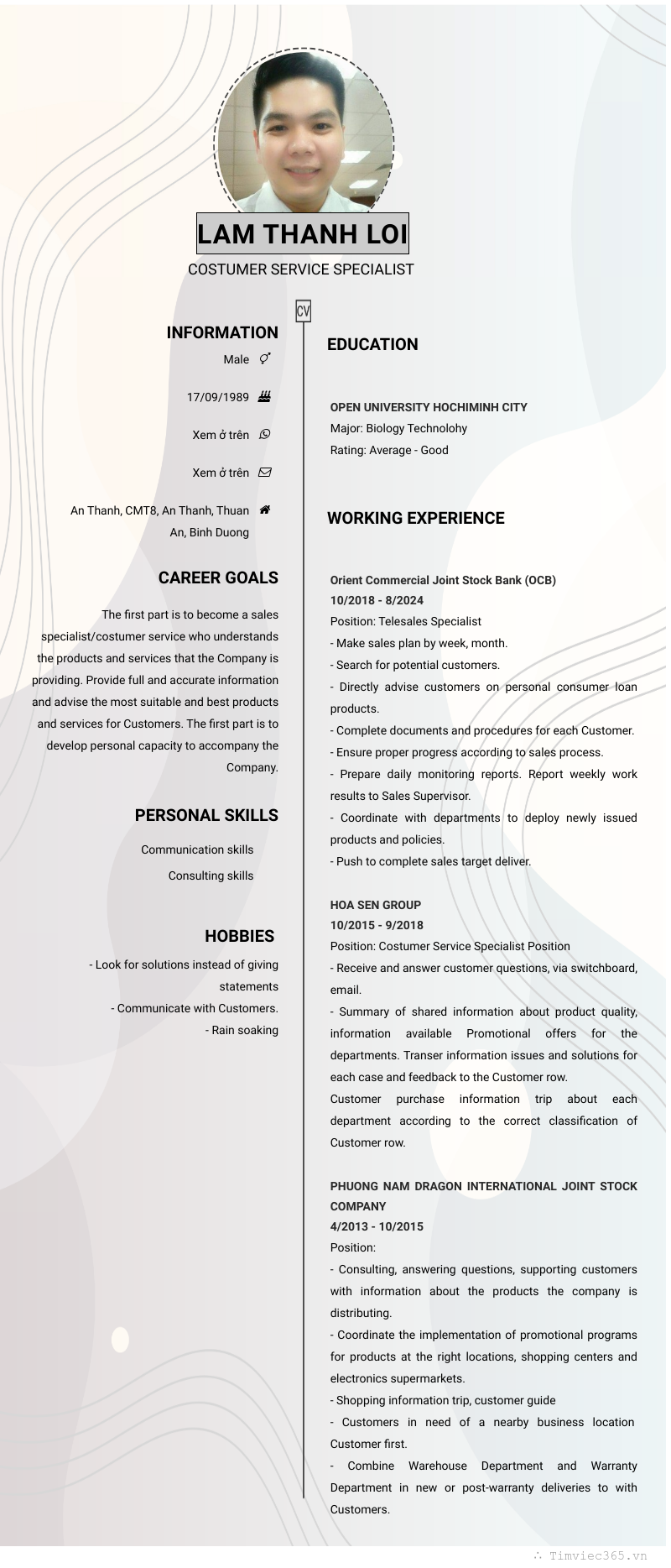 cv