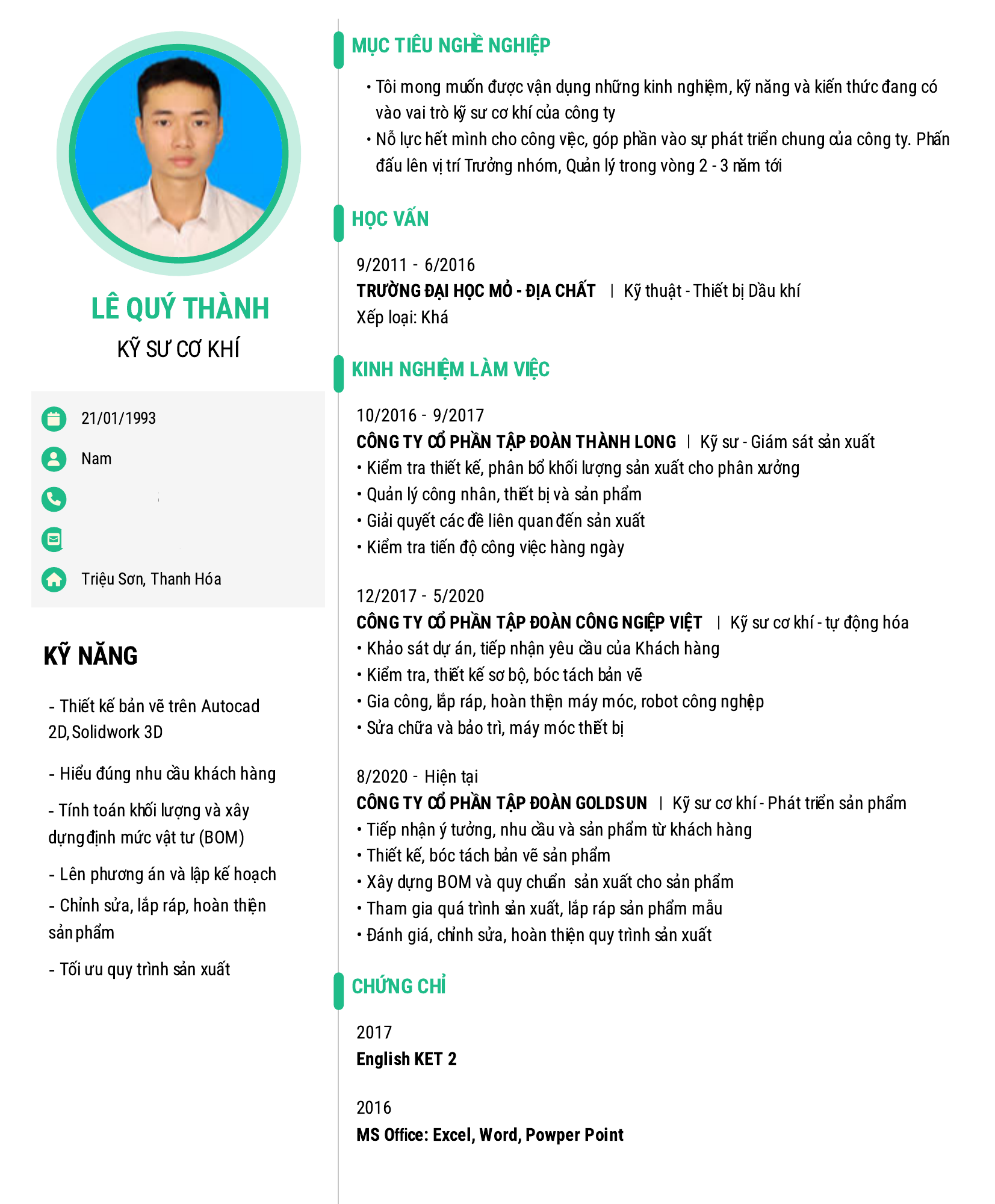 cv