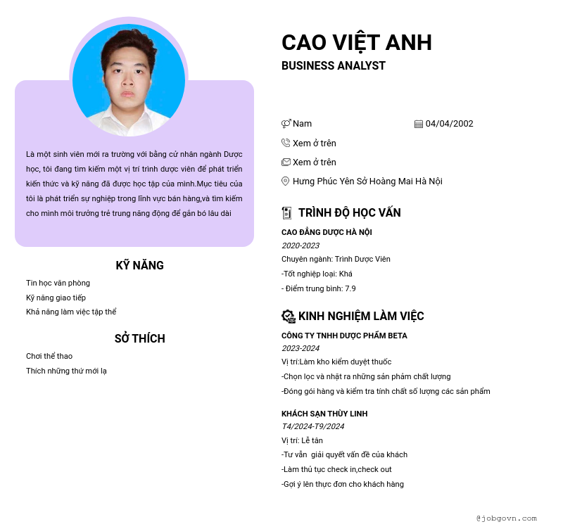 cv