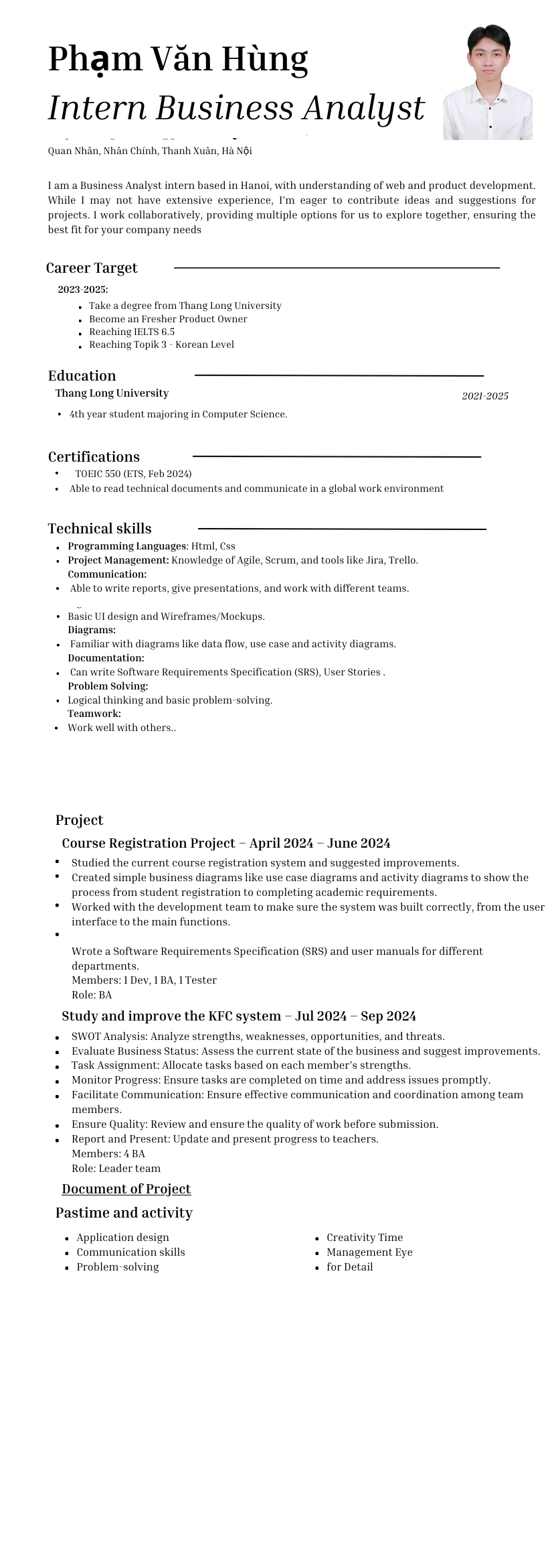 cv