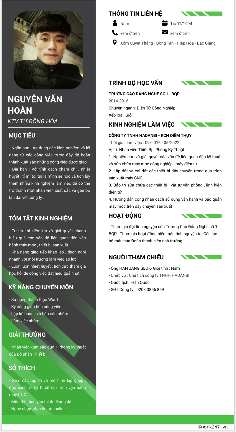 cv